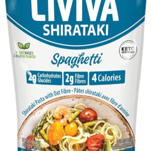 ZEROODLE: Spaghetti Pasta with Oat Fiber, 14 oz