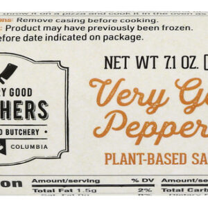 VERY GOOD BUTCHERS: Pepperoni Vegan, 200 gm