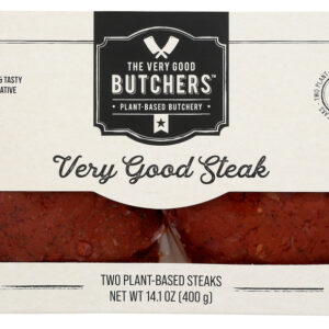 VERY GOOD BUTCHERS: Plant Based Very Good Steak, 400 gm