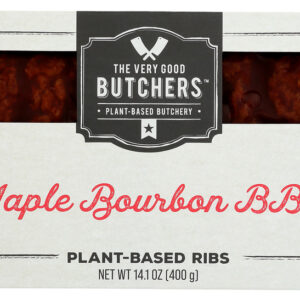 VERY GOOD BUTCHERS: Plant Based Maple Bourbon BBQ Ribs, 400 gm