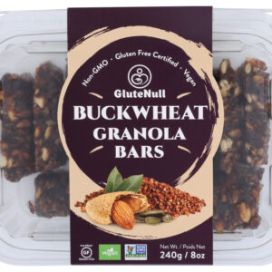 GLUTENULL: Buckwheat Granola Bars, 8 oz