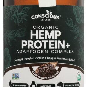 CONSCIOUS KITCHEN: Hemp Protein Aztec Chocolate Organic, 280 gm