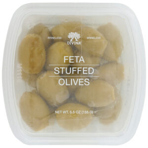 DIVINA: Feta Stuffed Olives, 4.6 oz