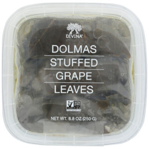 DIVINA: Dolmas Stuffed Grape Leaves Deli Cup, 8.80 oz