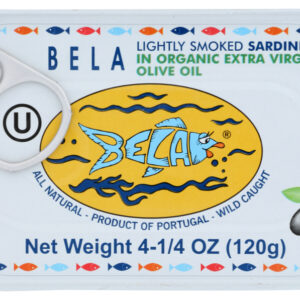 BELA: Sardines In Olive Oil, 4.25 oz