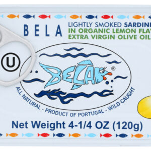 BELA: Sardines In Lemon Sauce, 4.25 oz