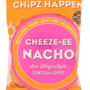 CHIPZ HAPPEN: Cheezeee Nacho Tortilla Chipz, 8 oz