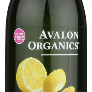 AVALON ORGANICS: Bath & Shower Gel Lemon, 12 oz