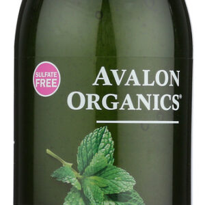 AVALON ORGANICS: Bath & Shower Gel Peppermint, 12 oz
