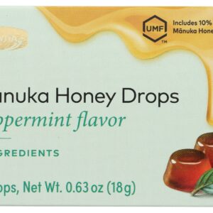 COMVITA: UMF 10+ Manuka Honey Drops with Peppermint, 6 pc