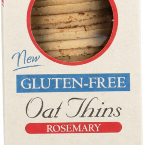 LA PANZANELLA: Gluten Free Rosemary Oat Thins, 5 oz