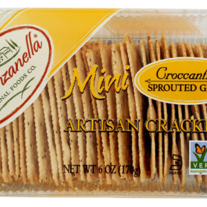 LA PANZANELLA: Mini Croccantini Artisan Crackers, 6 oz