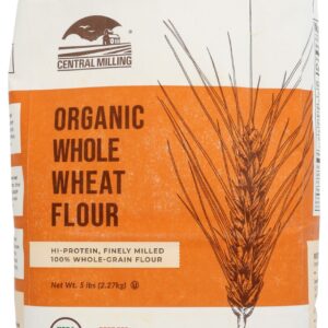 CENTRAL MILLING: Flour Hi Prtn Whole Wheat Org, 5 LB
