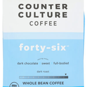 COUNTER CULTURE: Forty Six Whole Bean Coffee, 24 oz