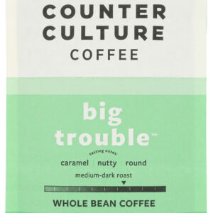 COUNTER CULTURE: Big Trouble Whole Bean Coffee, 24 oz