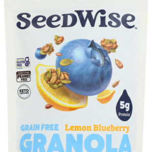 SEEDWISE: Lemon Blueberry Granola, 8 oz