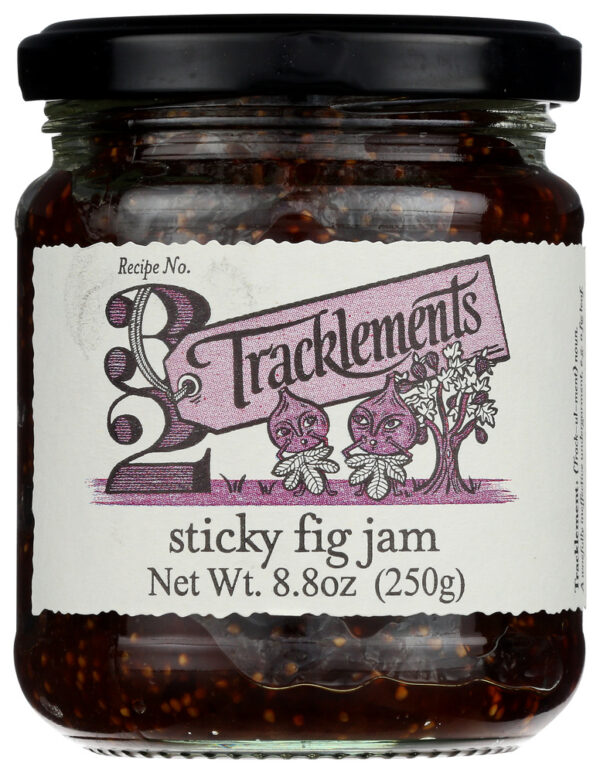 TRACKLEMENTS: Sticky Fig Jam, 250 GM