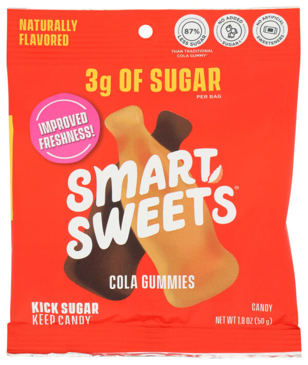 SMARTSWEETS: Candy Cola Gummies, 1.8 OZ