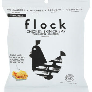 FLOCK: Crisps Chicken Original, 2.5 OZ