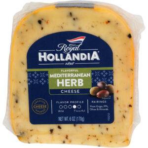 ROYAL HOLLANDIA: Chs Med Herb Wedge, 6 oz