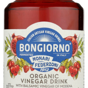 BONGIORNO: Organic Vinegar Drink Berries and Pomegranate, 16.9 fo