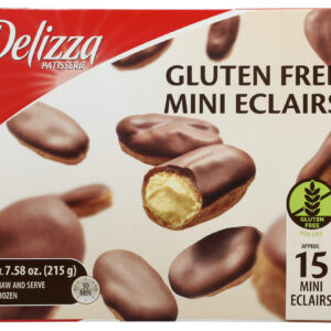 DELIZZA: Eclair Mini Gluten Free, 7.58 oz