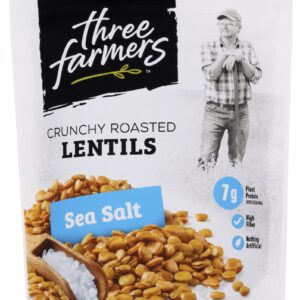 THREE FARMERS FOODS INC: Snack Lentil Lightly Salted, 140 gm