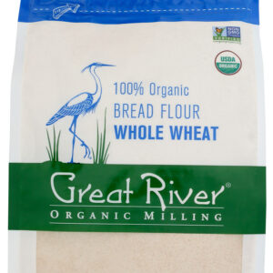 GREAT RIVER ORGANIC MILLING: Organic Whole Wheat Bread Flour, 5 lb