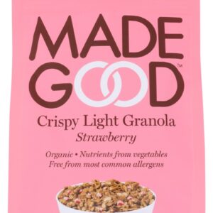 MADEGOOD: Strawberry Crispy Light Granola, 10 oz