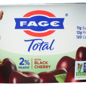 FAGE TOTAL GREEK: 2% Cherry Greek Strained Yogurt, 5.3 Oz