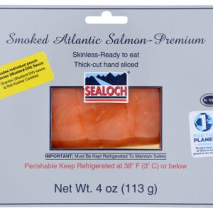 SEALOCH: Salmon Smokd Atlntc Prmium, 4 oz