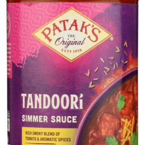 PATAKS: Tandoori Curry Simmer Sauce, 15 oz