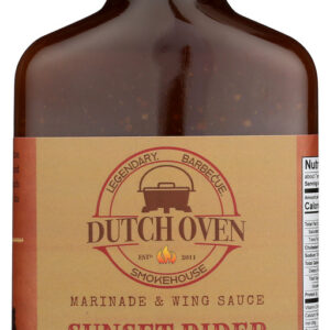 DUTCH OVEN: Sunset Rider Marinade Wing Sauce, 8 oz