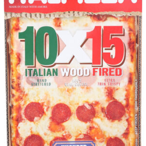 ITALPIZZA 10 X15: Pizza Pepperoni Uncured, 22 oz