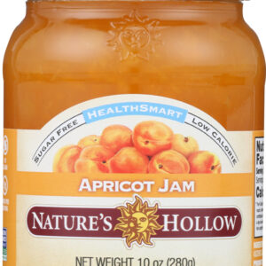NATURE'S HOLLOW: All Natural Sugar Free Apricot Preserves Sweetened With Xylitol, 10 oz