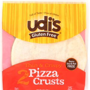 UDI'S: Gluten Free Pizza Crust 2 Pack, 8 oz