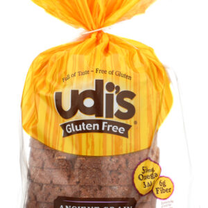 UDIS: Ancient Grain Omega Flax & Fiber Bread, 14.2 oz