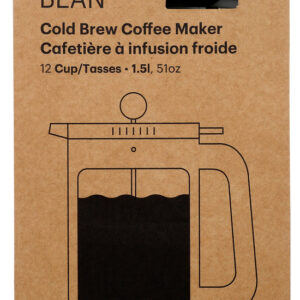 BODUM: Bean Set Cold Coffee Brewer, 1 ea