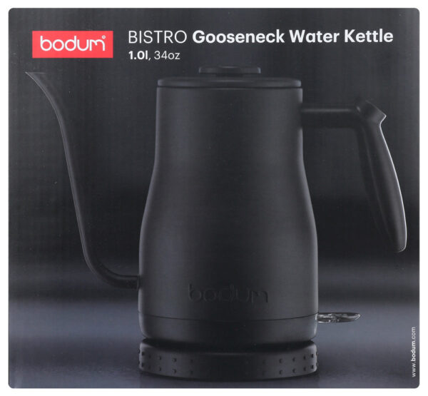 BODUM: Bistro Electric Gooseneck Kettle, 1 ea