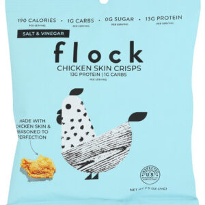 FLOCK: Crisps Chickn Slt Vinega, 2.5 OZ