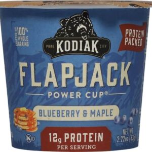 KODIAK: Unleashed Blueberry & Maple Flapjack Cup, 2.18 oz