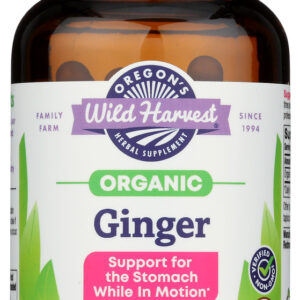 OREGONS WILD HARVEST: Ginger Organic, 90 cp