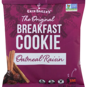 ERIN BAKERS: Oatmeal Raisin Breakfast Cookies, 3 oz