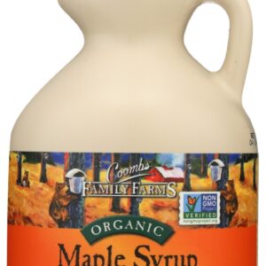 COOMBS FAMILY FARMS: Grade A Amber Color Rich Taste Organic Maple Syrup, 16 oz