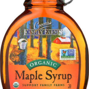 COOMBS FAMILY FARMS: Grade A Organic Maple Syrup Amber, 8 oz