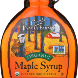 COOMBS FAMILY FARMS: Grade A Organic Maple Syrup Amber, 12 oz