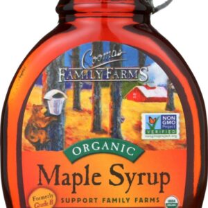 COOMBS FAMILY FARMS: Grade A Dark Color Organic Maple Syrup, 8 oz