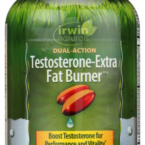 IRWIN NATURALS: Testosterone-Extra Fat Burner, 60 sg
