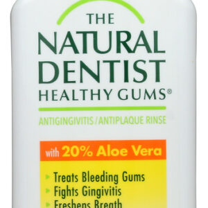 NATURAL DENTIST: Mouthrinse Orange Zest, 16 oz