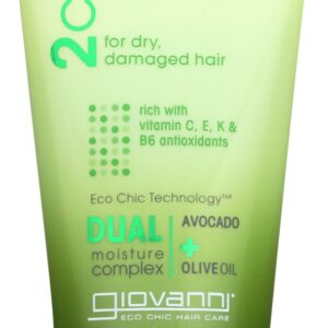 GIOVANNI COSMETICS: 2Chic Avocado and Olive Oil Conditioner, 1.5 fo